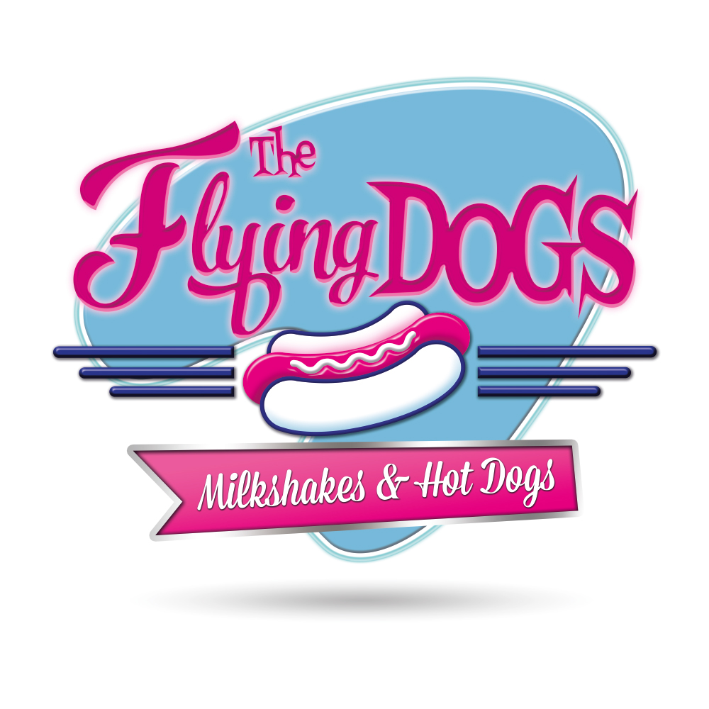 Diseño logotipo para The Flying Dogs