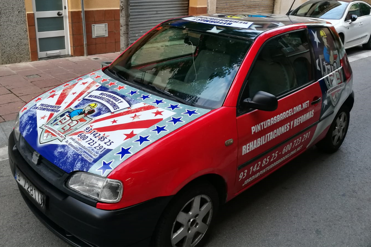 Rotulación coche Pinturas barcelona-JkD Rotulación Rotulación coche Pinturas barcelona-JkD Rotulación