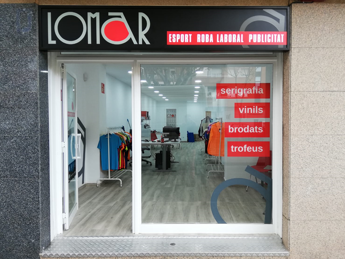 Rótulo caja de luz Lomar-JkD Rotulación Rótulo caja de luz Lomar-JkD Rotulación