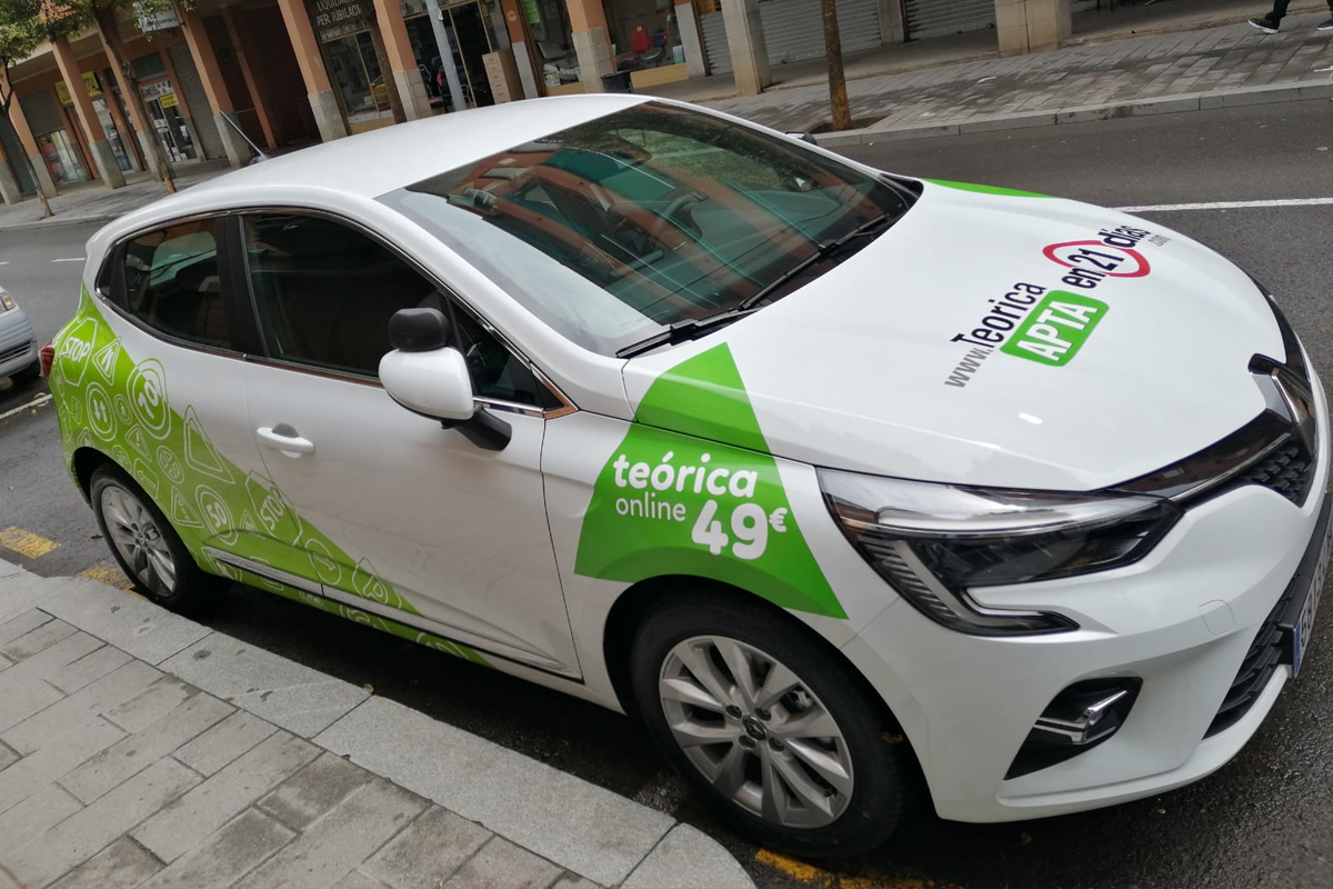 Rotulación coche Autoescoles Campfaso-JkD Rotulación Rotulación coche Autoescoles Campfaso-JkD Rotulación