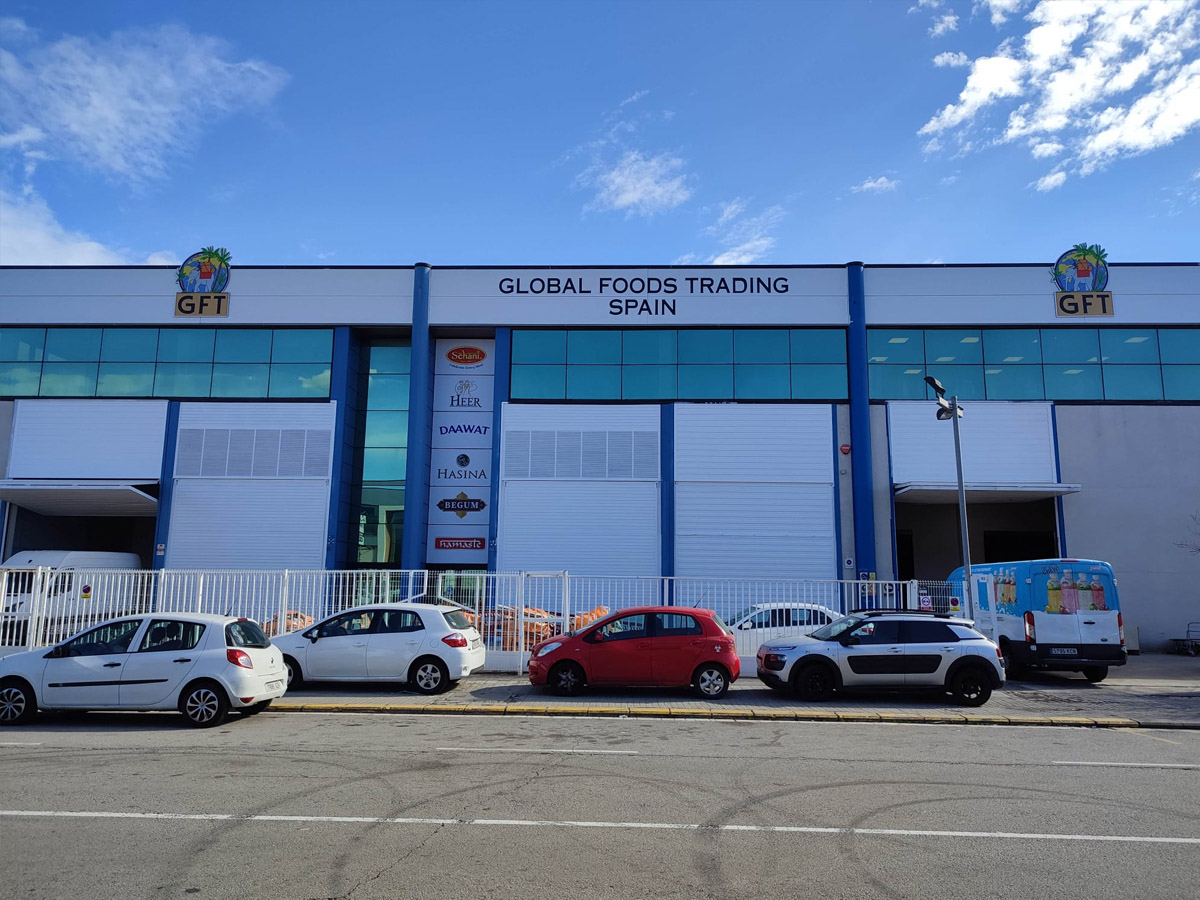 Rótulo nave industrial Global Foods Trading Spain-JkD Rotulación Rótulo nave industrial Global Foods Trading Spain-JkD Rotulación