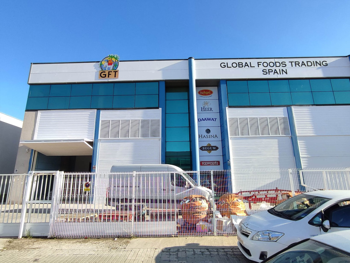 Rótulo nave industrial Global Foods Trading Spain-JkD Rotulación Rótulo nave industrial Global Foods Trading Spain-JkD Rotulación
