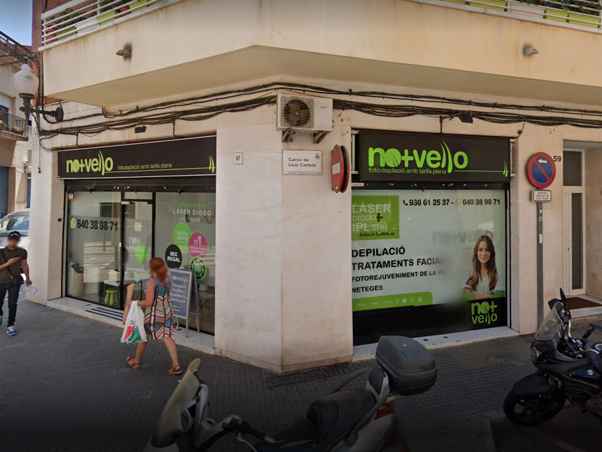 Rótulo tienda No + Vello-JkD Rotulación Rótulo tienda No + Vello-JkD Rotulación