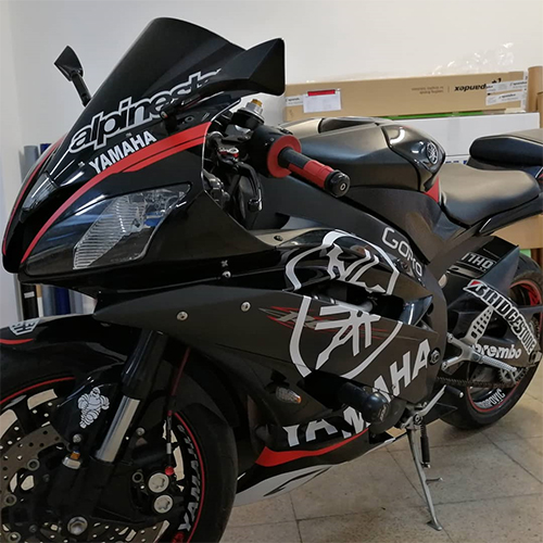 Rotulación Yamaha R6-JkD Rotulación