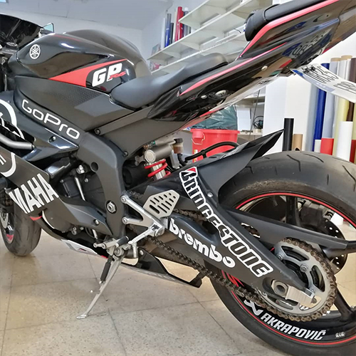 Rotulación Yamaha R6-JkD Rotulación