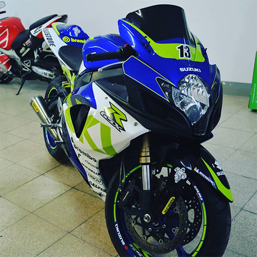 Rotulación Suzuki GSXR-JkD Rotulación