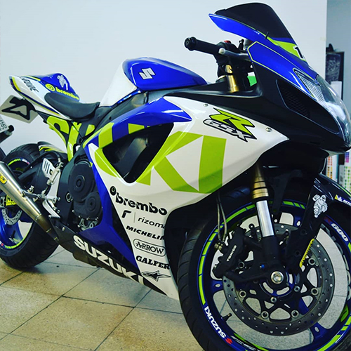 Rotulación Suzuki GSXR-JkD Rotulación