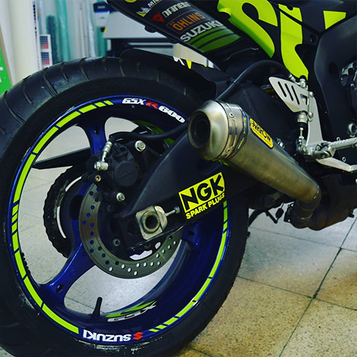 Rotulación Suzuki GSXR-JkD Rotulación