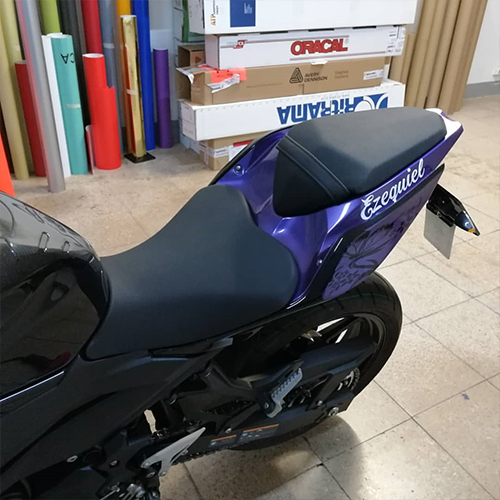 Rotulación kawasaki Z400-JkD Rotulación