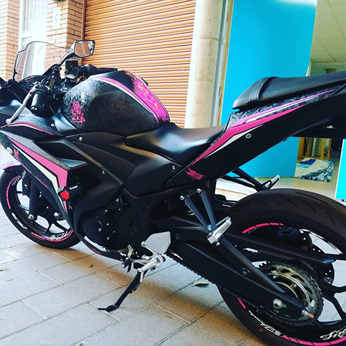 Rotulación Yamaha R3-JkD Rotulación