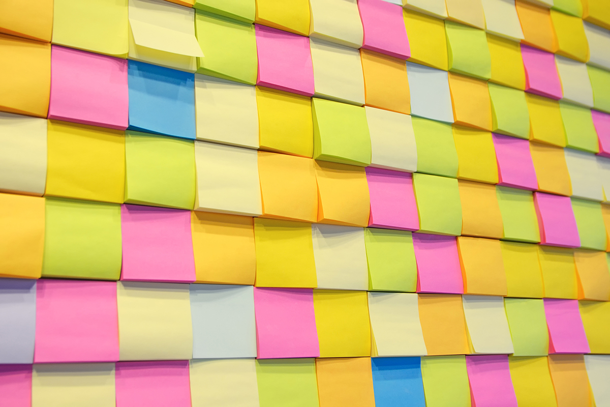 Creatividad en arketing-Que es un brainstorming - post it