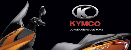 Proyecto creativo diseño gráfico promocional para Kymco - anuncio bus - Developmentmedia