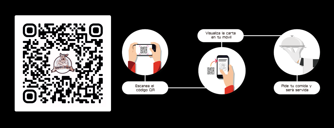 Creación carta digital con código QR - Proyecto digital para “Brasería Ñampa Zampa”