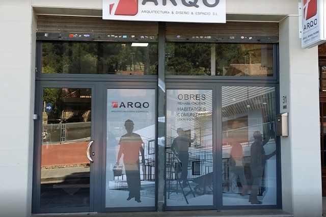 Diseño logotipo. Proyecto creación imagen de marca para “Arqo”