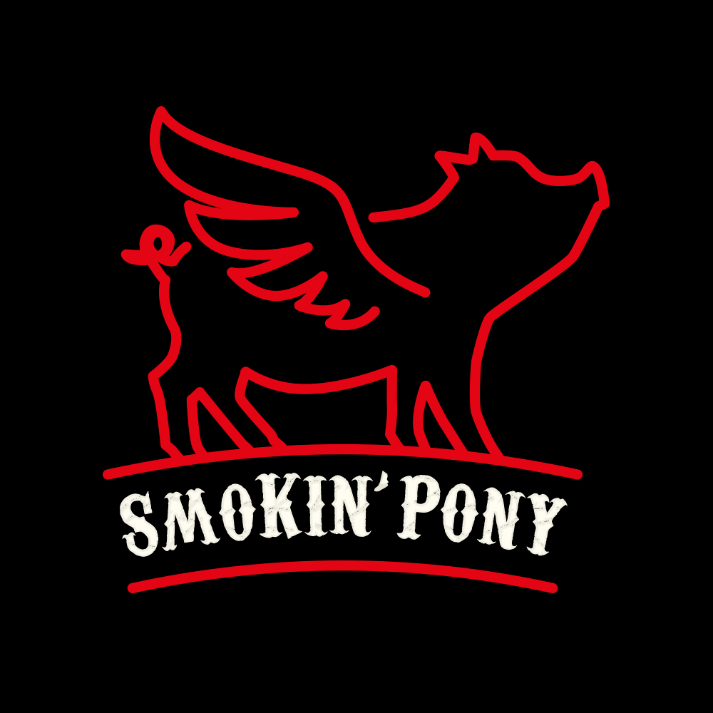 Diseño logotipo para Smokin Pony