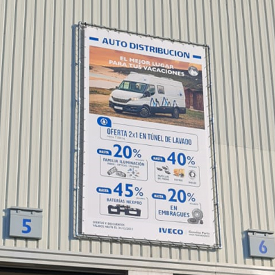 Proyecto lonas publicitarias-lona para Auto Distribución